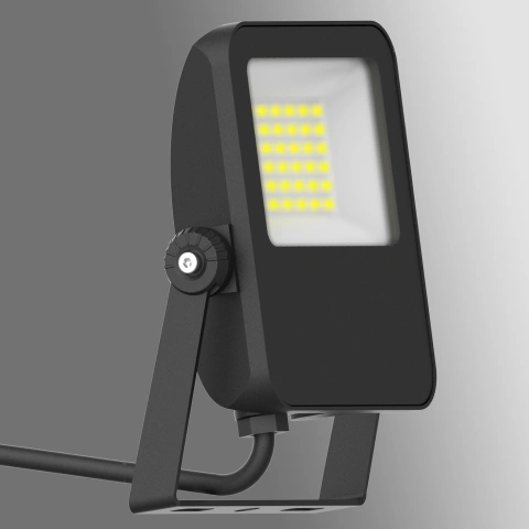 Capri LED Basic 30W 3600lm 4000K simetric IP65 negru_3