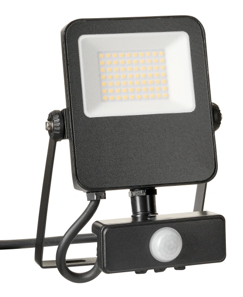 CAPRI LED Basic 30W, 3300lm, 3000K, senzor, IP65, negru_1