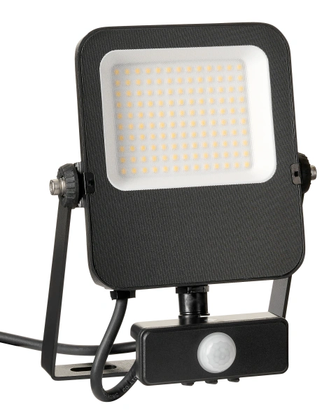 CAPRI LED Basic 50W, 5500lm, 3000K, senzor, IP65, negru_1