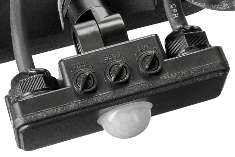 CAPRI LED Basic 50W, 5500lm, 3000K, senzor, IP65, negru_4