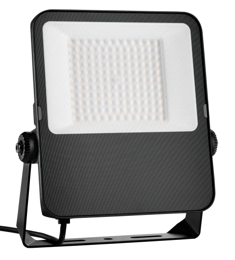 CAPRI LED Basic 100W 11000lm 3000K asimetric IP65 negru_1