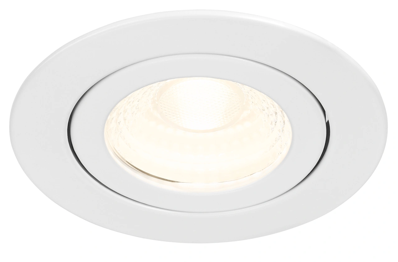 PUNTO LED 8W 760lm 830 36° 230V IP65/IP20 dimabil alb