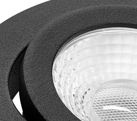 PUNTO LED 8W 760lm 830 36° 230V  IP65/IP20 dimabil negru_6
