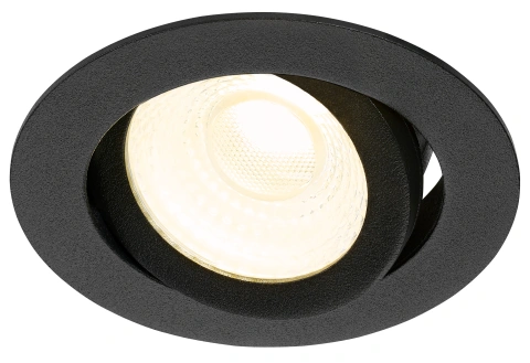 PUNTO LED 8W 760lm 840 36° 230V  IP65/IP20 dim negru_1