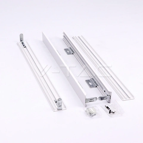 Ramă aparentă pt LED Panel M600 alb_1