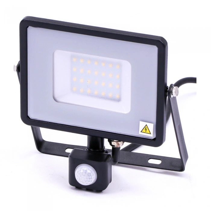 VT-30-S 30W 2400lm 4000K 230V IP65 negru senzor