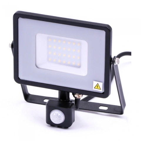 VT-30-S 30W 2400lm 4000K 230V IP65 negru senzor