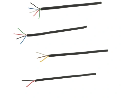 Double-isolated cable RGB 4-polig 0,5mm² Black
