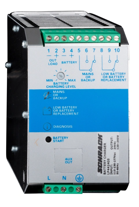 Sursă în comutaţie cu fcţ. UPS, 1f., 230VCA /24VCC, 5 A