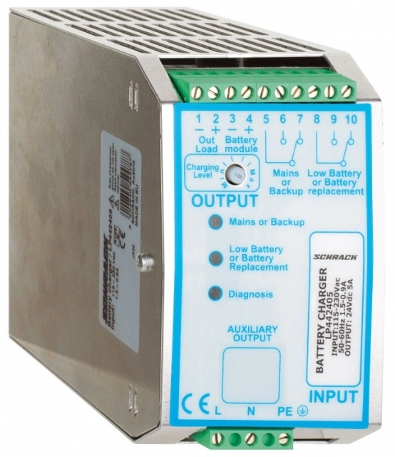 Sursă în comutaţie cu fcţ. UPS, 1f., 230VCA /24VCC,10 A