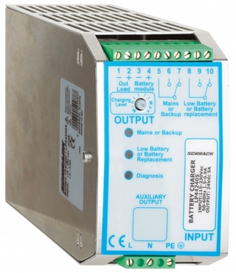 Sursă în comutaţie cu fcţ. UPS, 1f., 230VCA /24VCC,10 A