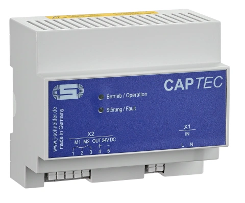 DIN-rail switching power supply 24V 1,3A with UPS function