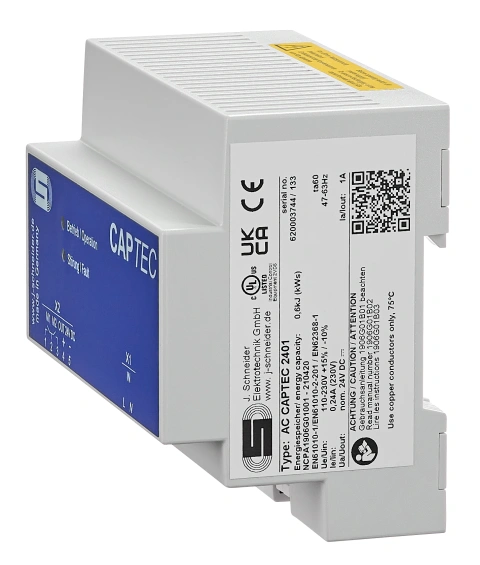 DIN-rail switching power supply 24V 1,3A with UPS function_3