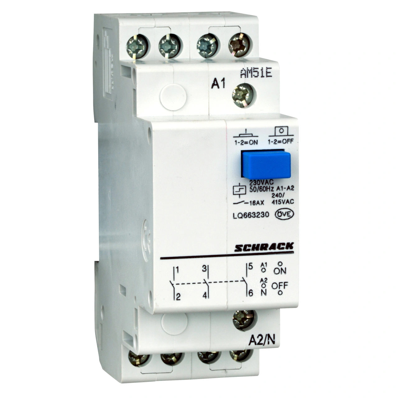 Teleruptor cu comanda centralizata 3ND 230VAC