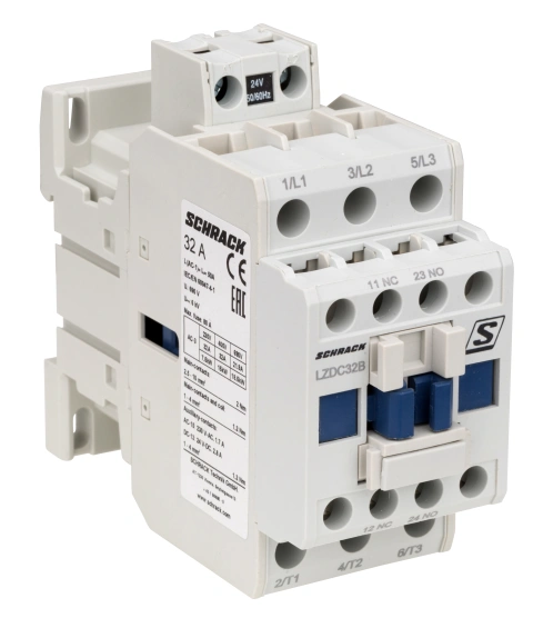 Contactor 3 poli, CUBICO Clasic, 15kW, 32A, 1ND+1NÎ, 24Vc.a.