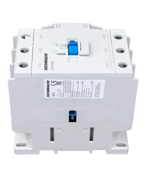 Contactor 3 poli, CUBICO High, 37kW, 80A, 1ND+1NÎ, 24Vc.a._3