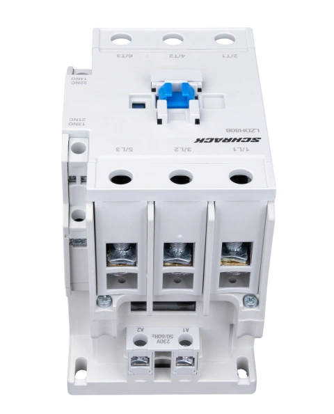 Contactor 3 poli, CUBICO High, 37kW, 80A, 1ND+1NÎ, 24Vc.a._5