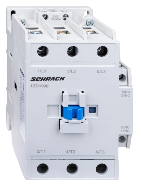 Contactor 3 poli, CUBICO High, 45kW, 100A, 1ND+1NÎ, 230Vc.a.