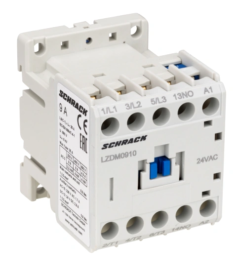 Contactor 3 poli, CUBICO Mini, 4kW, 9A, 1ND, 24Vc.a.