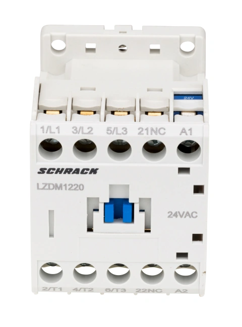 Contactor 3 poli, CUBICO Mini, 5,5kW, 12A, 1NÎ,24Vc.a.