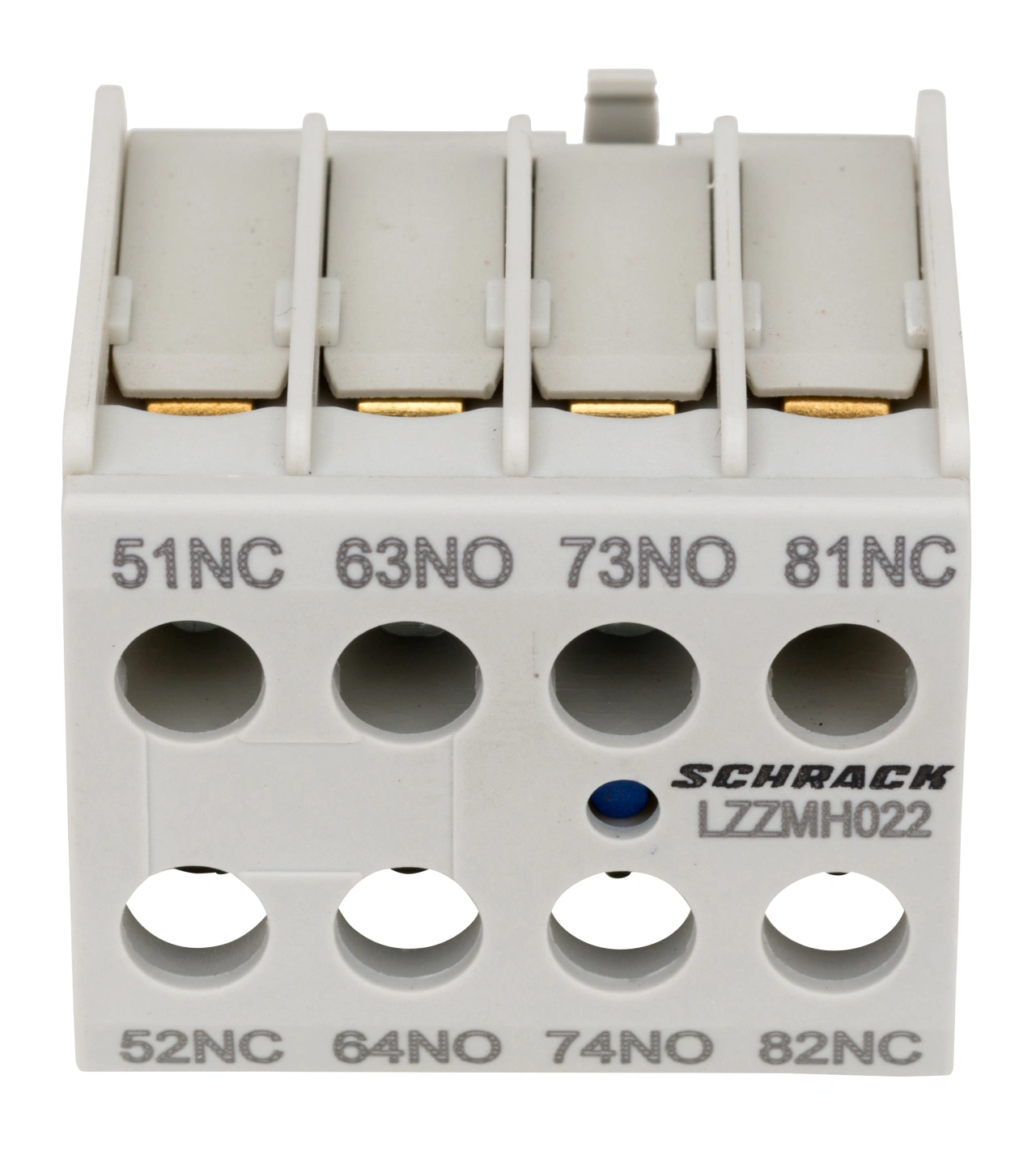 Contact auxiliar frontal pentru CUBICO Mini, 2ND+2NÎ