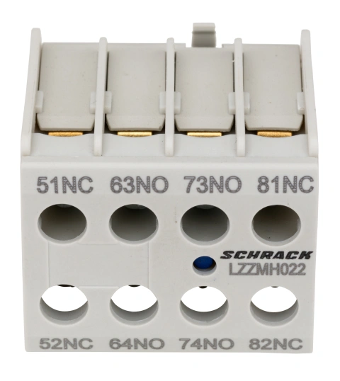 Contact auxiliar frontal pentru CUBICO Mini, 2ND+2NÎ