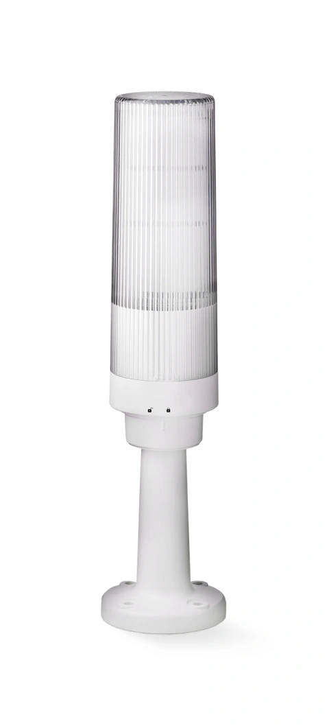 Coloană de semnalizare compactă LED, bază dreaptă, 230V c.a._1