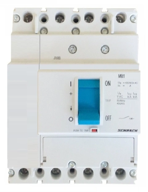 Intreruptor compact MB 18kA, borne şurub 100A, 4 poli