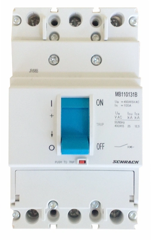 Întreruptor compact MB 25kA, borne cleme rapide 25A, 3 poli