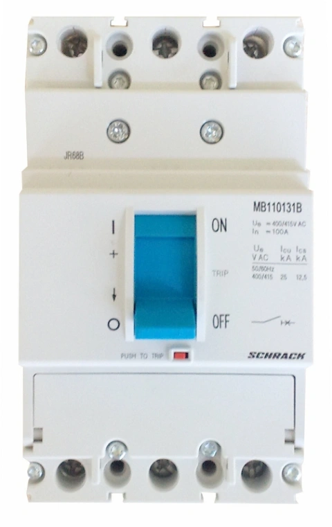 Întreruptor compact MB 15kA, borne cleme rapide 63A, 3 poli