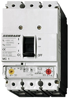 Întreruptor compact tip M 3p 25kA 100A