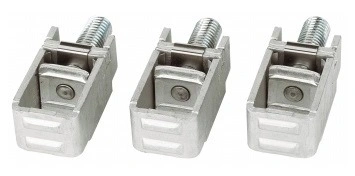 Cleme ramă pt. MC2, 4-poli, 160 A (1 set = 4 buc)
