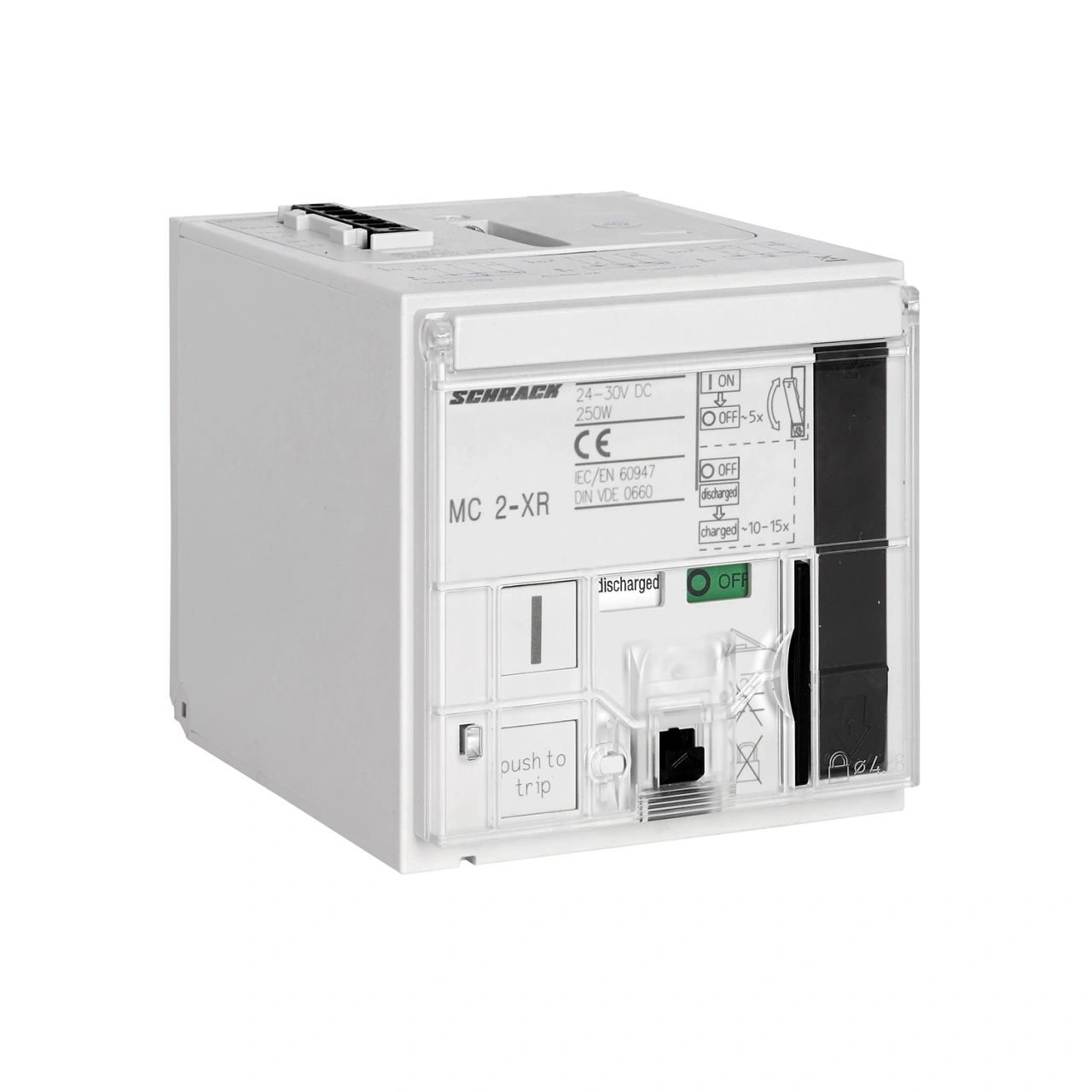 Acţionare motor, 24-30VDC, pt. MC2 sincronizabil, interbl