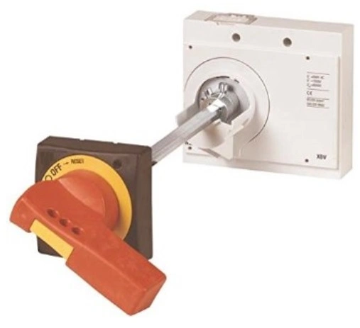Set mâner principal pe uşă pt. MC4, blocabil, roşu/galben