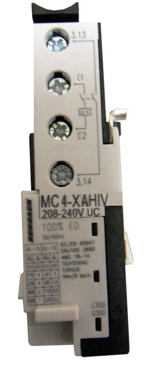 Bobina declanşare 230VAC/DC MC4 + contact aux. cu anticipare