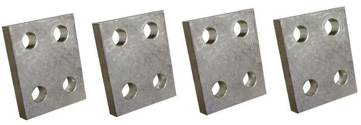 Placa conexiune cu 2 gauri <=1400A pt.MC4 4poli