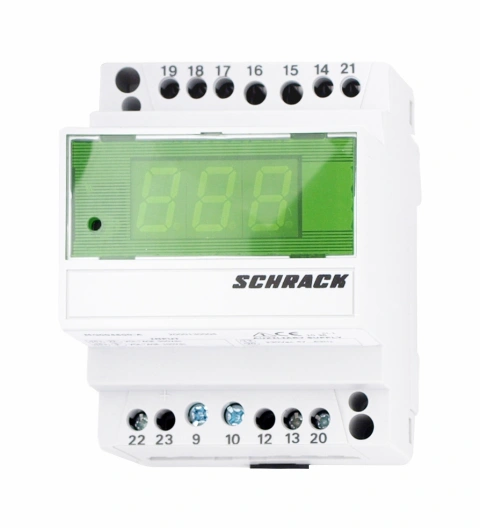 Voltmetru digital 100/500V DC modular