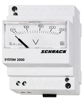 Voltmetru 250V AC modular