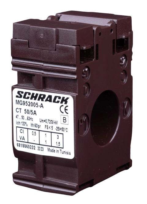 Transformator de curent 50/5A, D=21mm, clasă 1_7