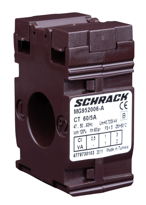 Transformator de curent 60/5A, D=21mm, clasă 1_1