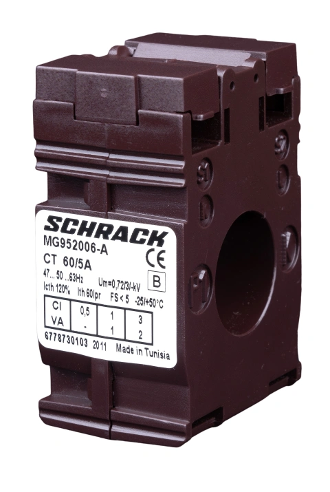 Transformator de curent 60/5A, D=21mm, clasă 1_7