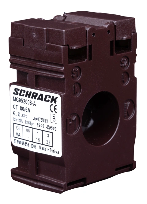 Transformator de curent 80/5A, D=21mm, , clasă 1_7
