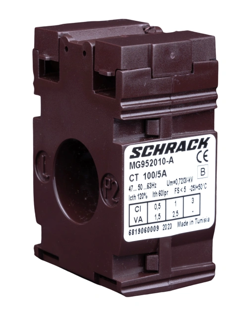 Transformator de curent 100/5A, D=21mm, clasă 0,5_1