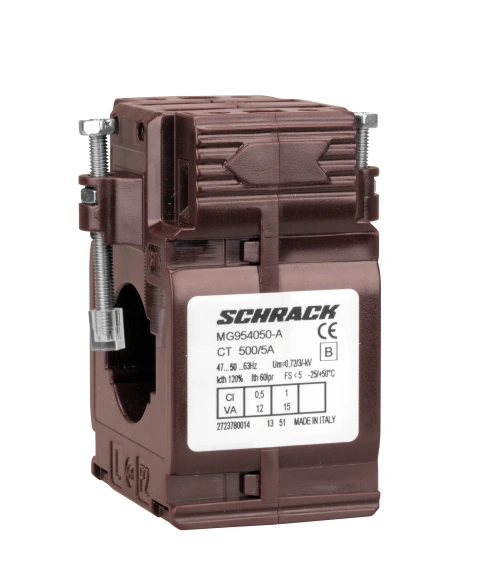 Transformator de curent 500/5A, 30x10, clasă 0,5