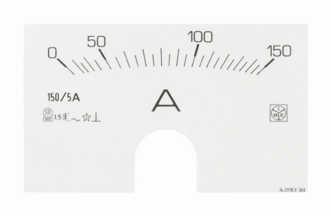 Scala pt.ampermetru modular 100A/5A