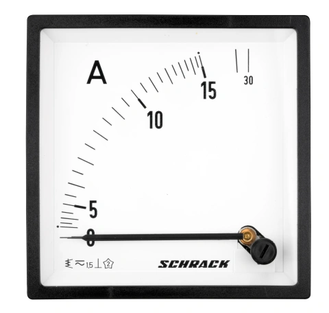 Ampermetru 96*96mm, 15A, conexiune directă, AC