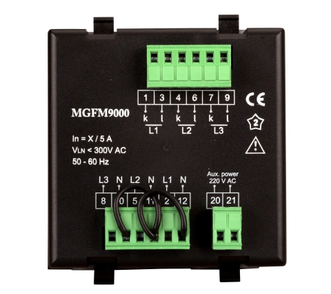 Multimetru digital trifazat, 96*96, cu 5 display-uri_1
