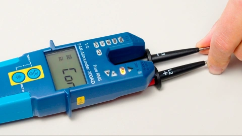 Current/ voltage tester LED+LCD 200A AC/DC, 1500VDC, 1000VAC_6
