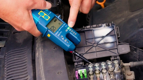 Current/ voltage tester LED+LCD 200A AC/DC, 1500VDC, 1000VAC_8