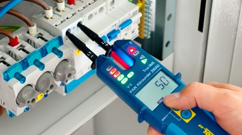 Current/ voltage tester LED+LCD 200A AC/DC, 1500VDC, 1000VAC_12